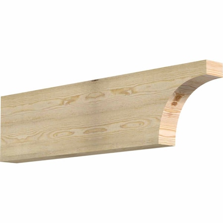Ekena Millwork Huntington Rough Sawn Rafter Tail, Douglas Fir, 4"W x 12"H x 48"L RFT04X12X48HUN00RDF
